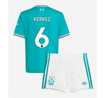 Liverpool Milos Kerkez #6 Koszulka Trzecia dzieci 2025-26 Krótki Rękaw (+ krótkie spodenki)